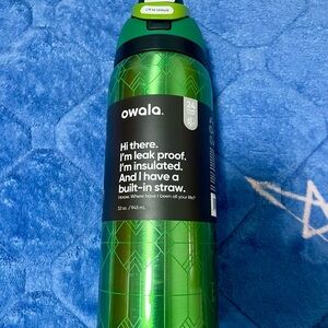 Owala Green Insulated Water Bottle